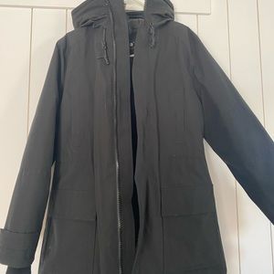 Long black Aritzia jacket